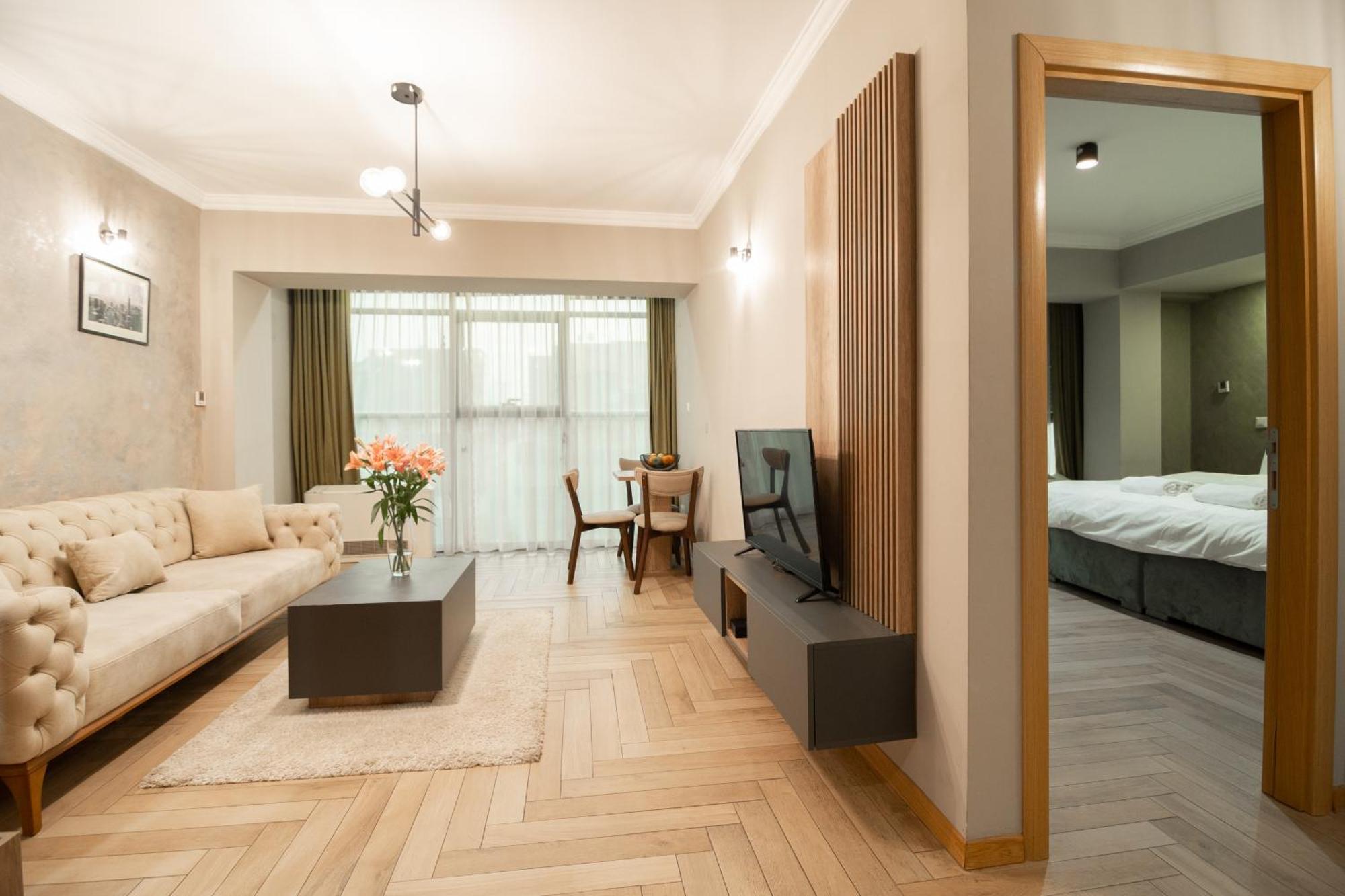 The One Apart Hotel Luxury Suites & Apartments Skopje Luaran gambar