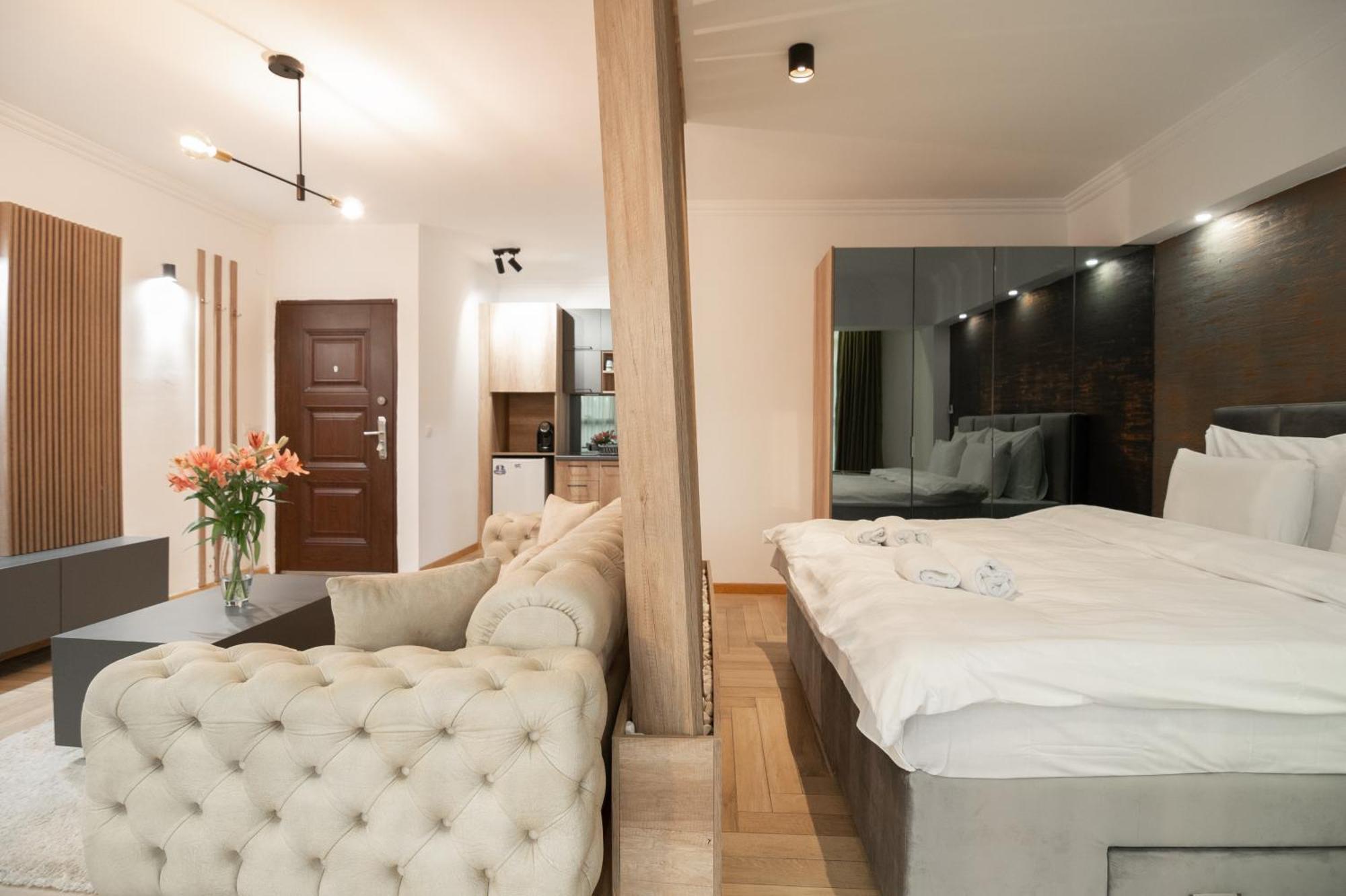 The One Apart Hotel Luxury Suites & Apartments Skopje Luaran gambar