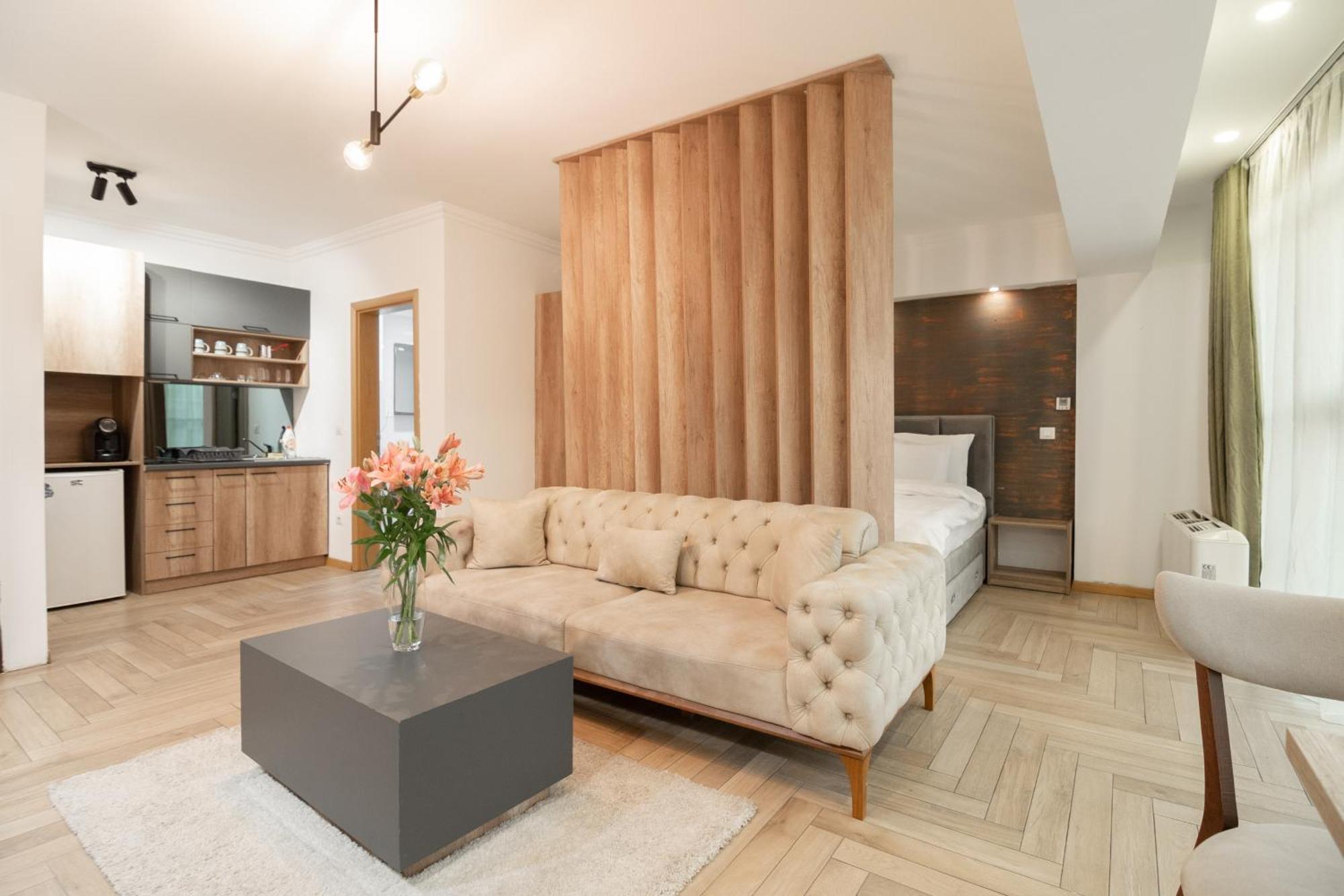 The One Apart Hotel Luxury Suites & Apartments Skopje Luaran gambar
