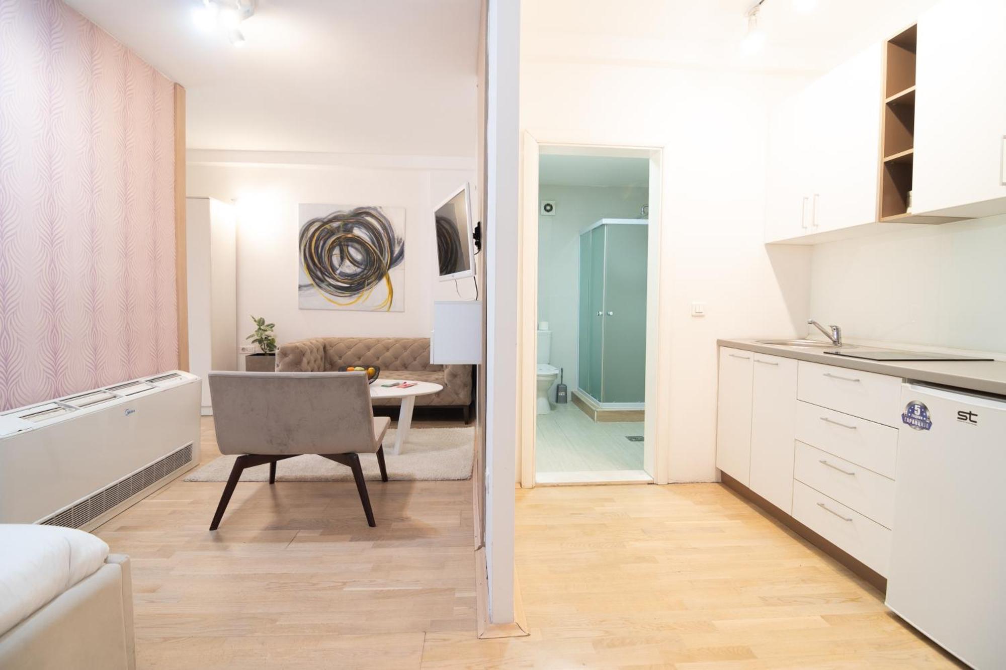 The One Apart Hotel Luxury Suites & Apartments Skopje Luaran gambar