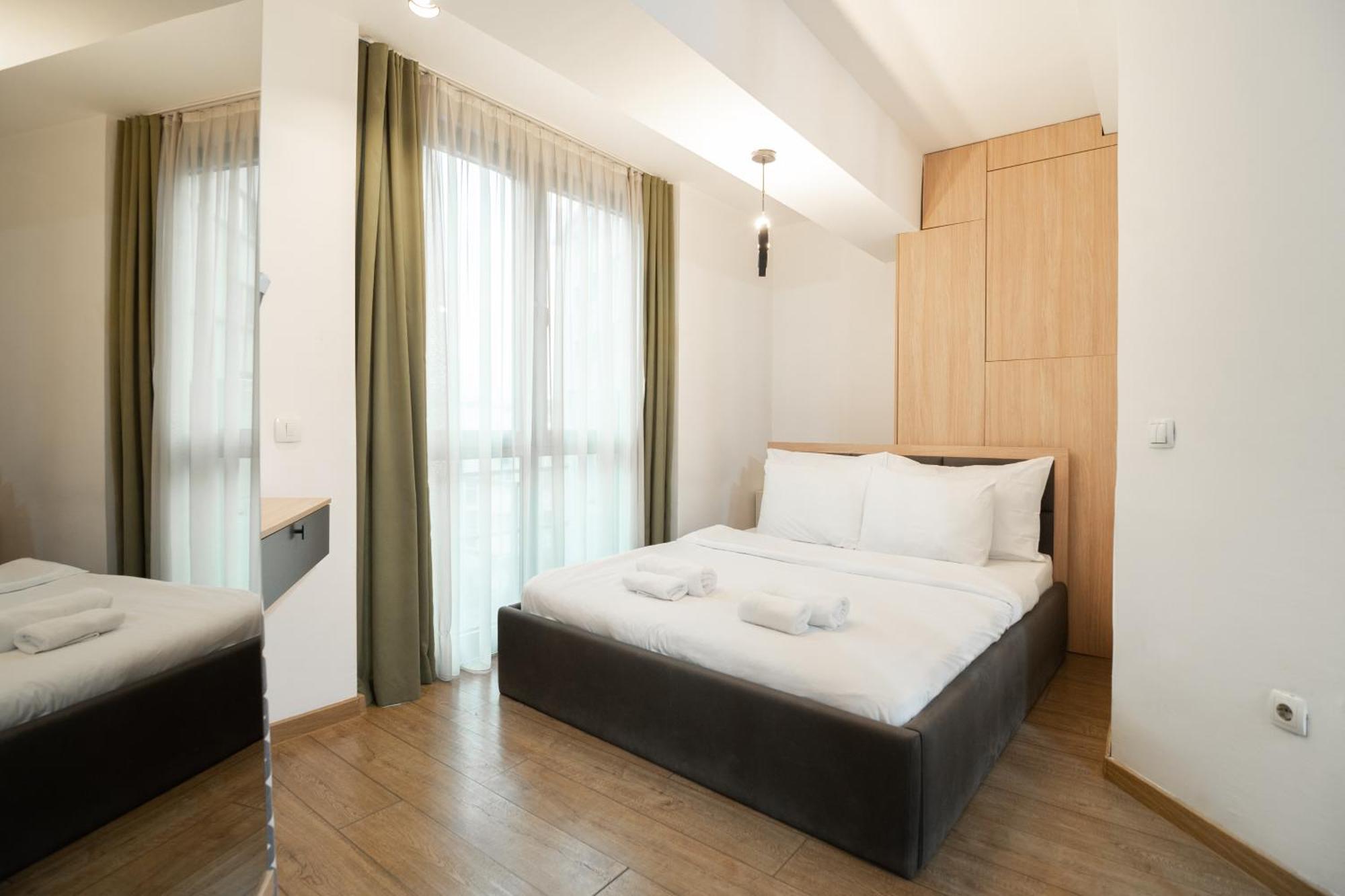 The One Apart Hotel Luxury Suites & Apartments Skopje Luaran gambar