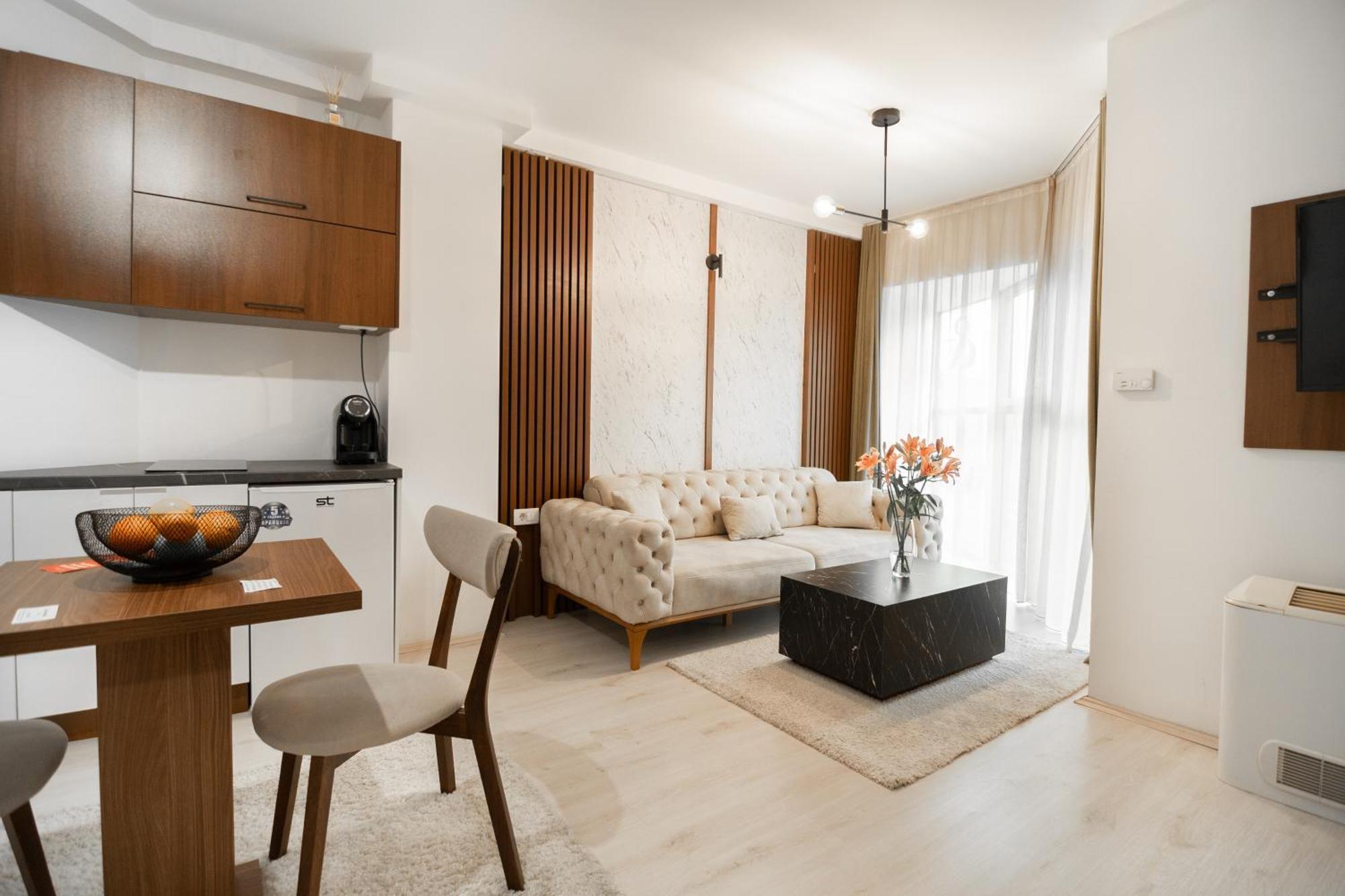 The One Apart Hotel Luxury Suites & Apartments Skopje Luaran gambar