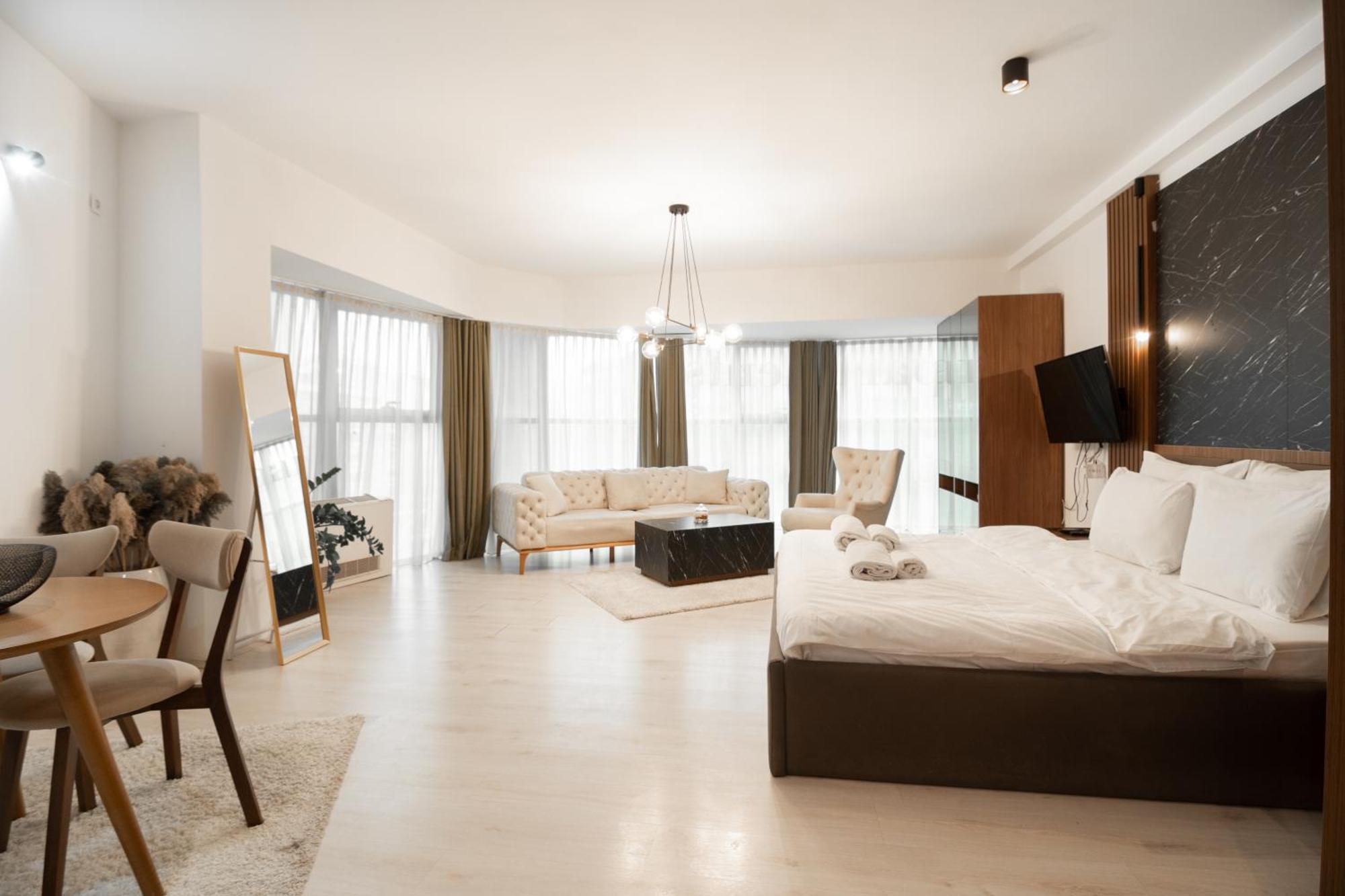 The One Apart Hotel Luxury Suites & Apartments Skopje Luaran gambar