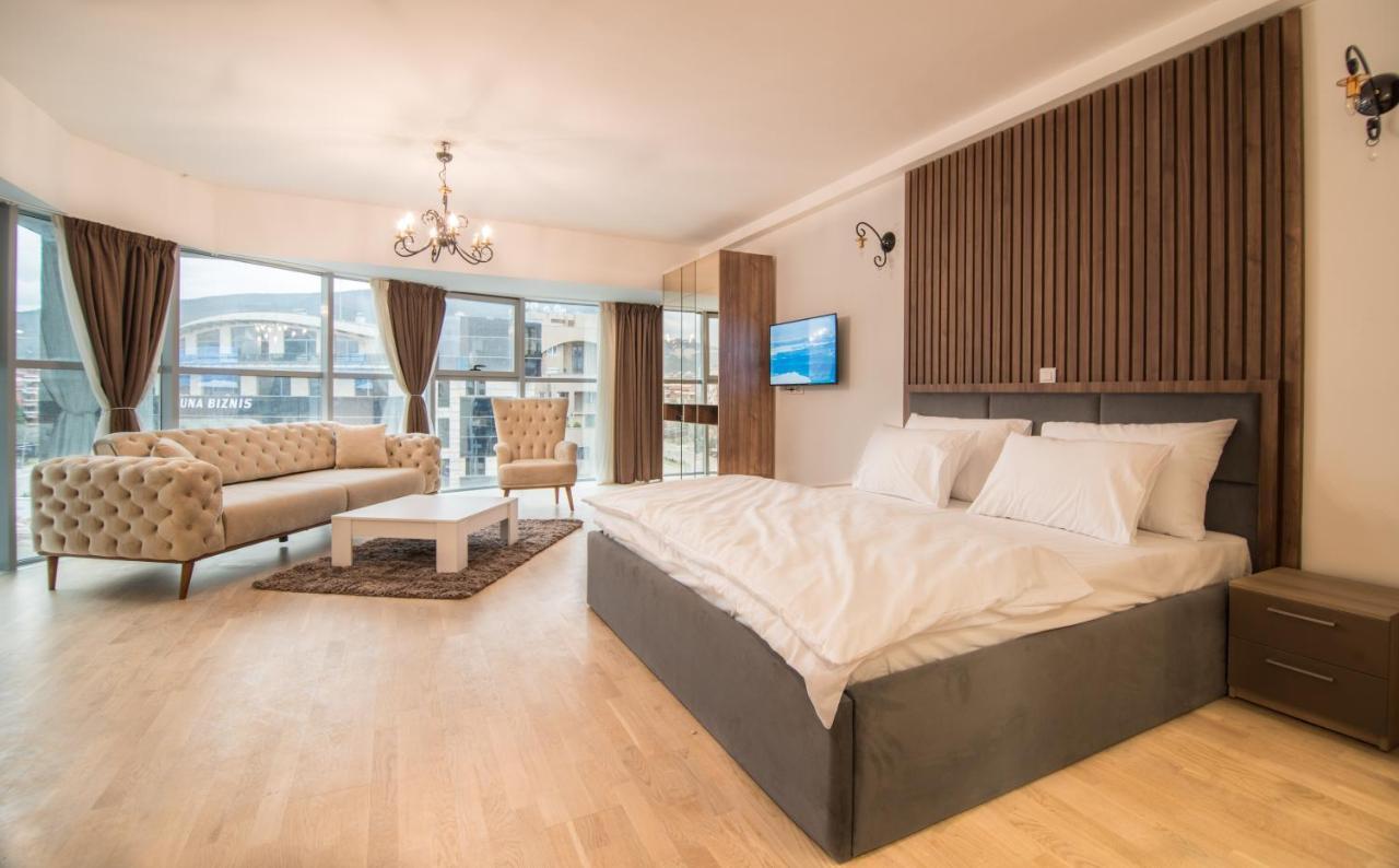 The One Apart Hotel Luxury Suites & Apartments Skopje Luaran gambar